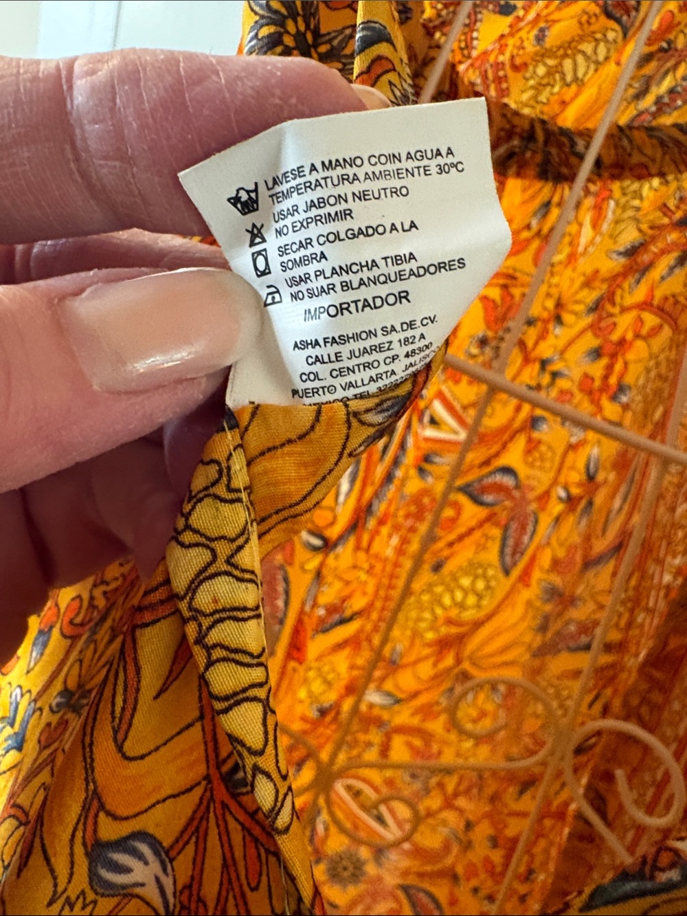 Bohemian Halter Maxi Dress in Mustard Paisley - Picture 8 of 9